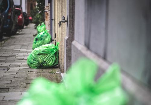 Groene restafvalzakken IVAGO